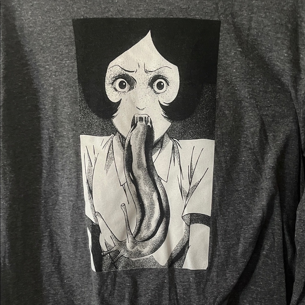 Junji Ito Horror Design Shirt